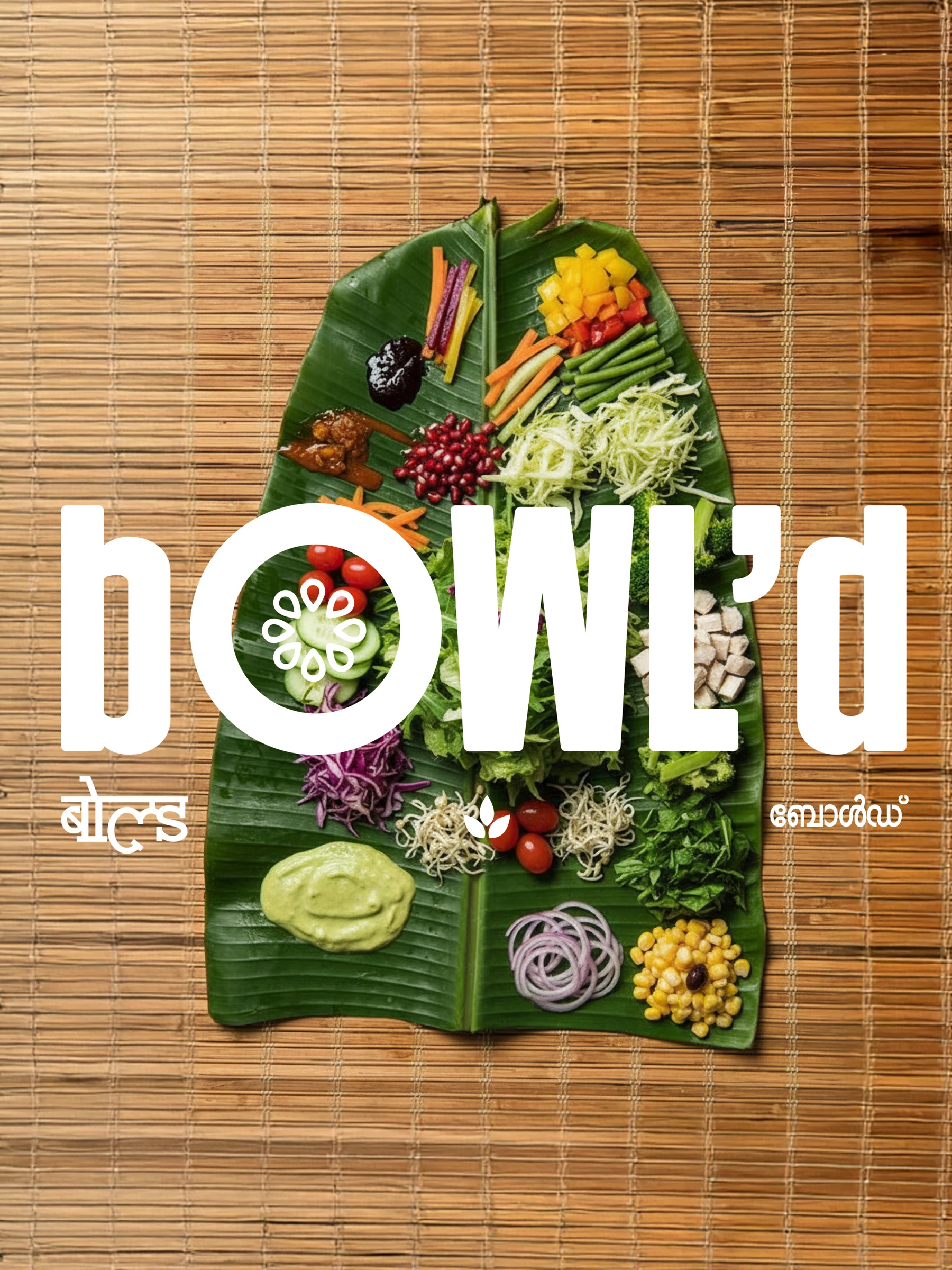 Bowl’d — brand identity and applications, view 2