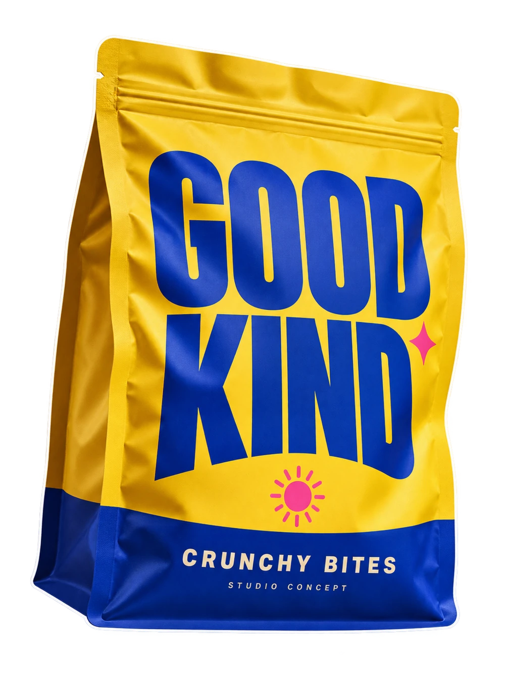 GOOD KIND snack pouch, studio concept