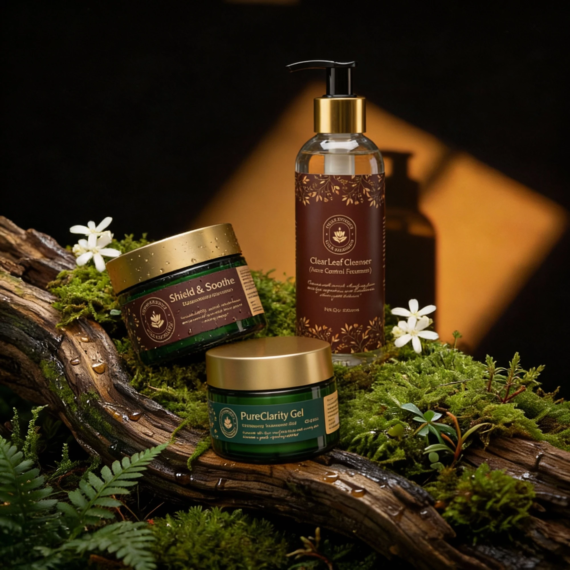 Orya Organics — A forest-inspired identity and packaging system for a modern skincare brand.