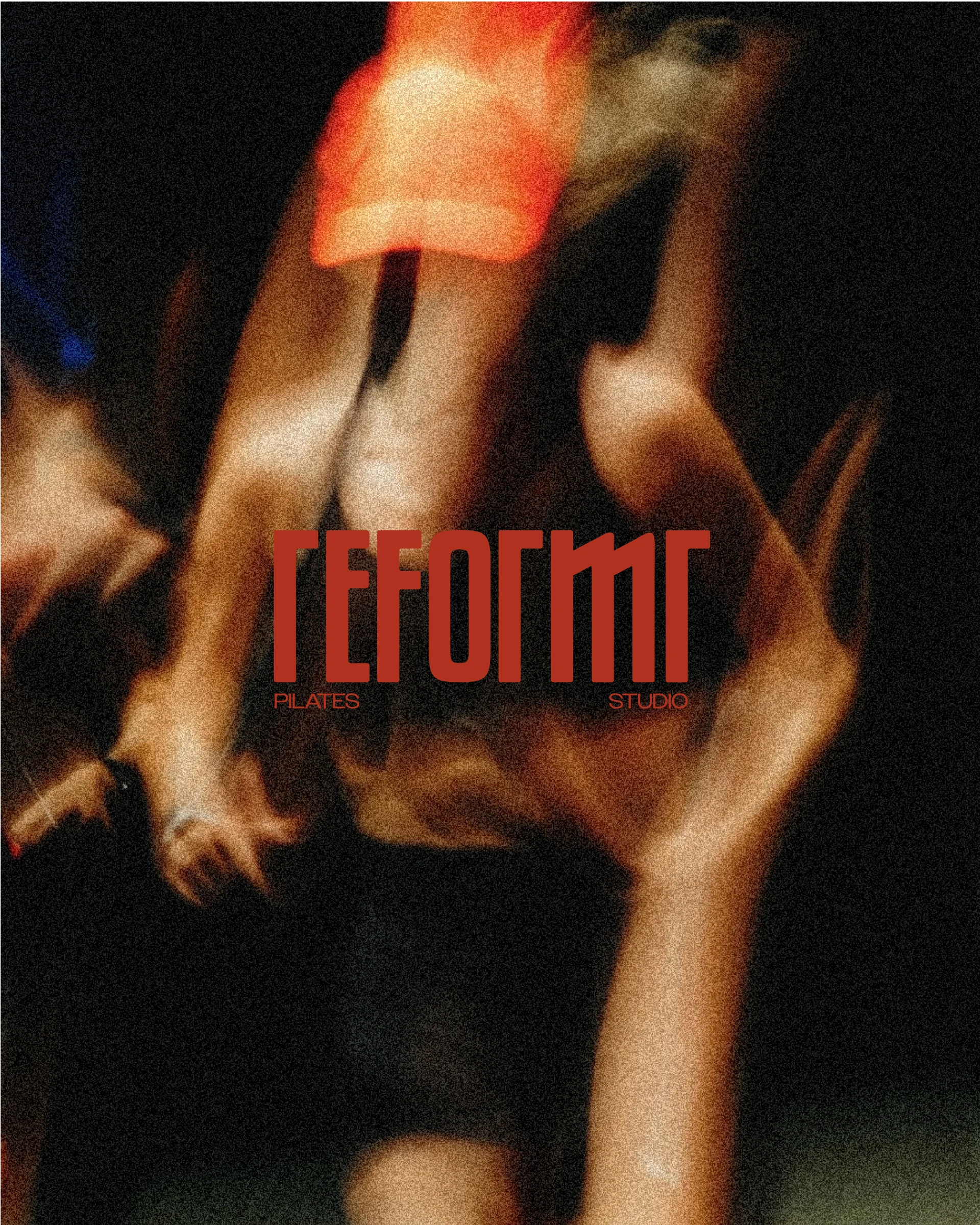 Reformr Pilates Studio — A movement-inspired identity concept for a Bengaluru Pilates studio.
